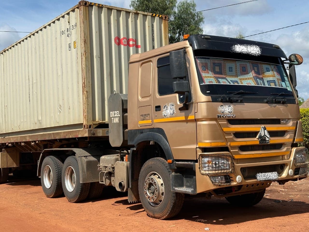 Secured Car Carrier Convoy