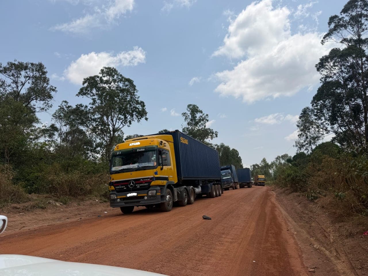 Vehicle Convoy Staging & Departure